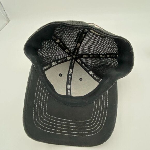 New Era Chicago White Sox Black Mesh Fitted Baseball Cap Hat MLB Size Small - Picture 5 of 6